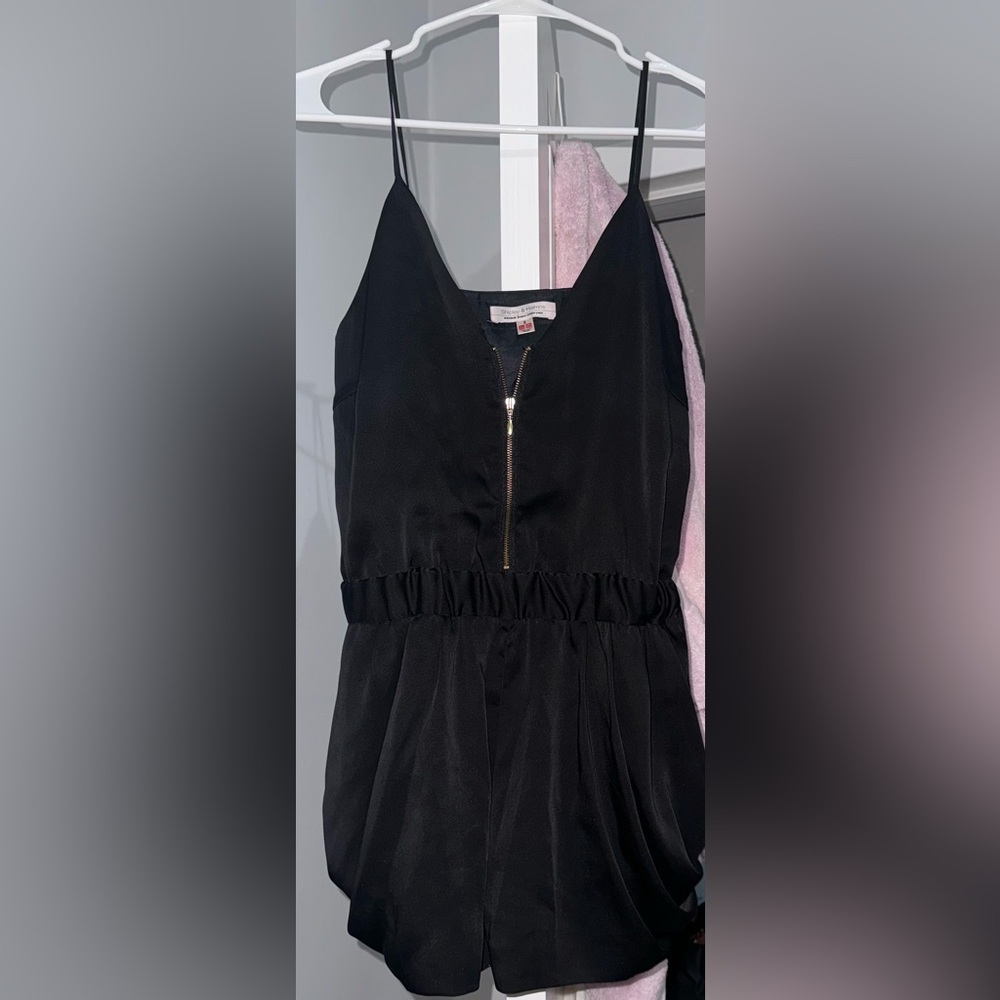 Shipley & Halmos black romper